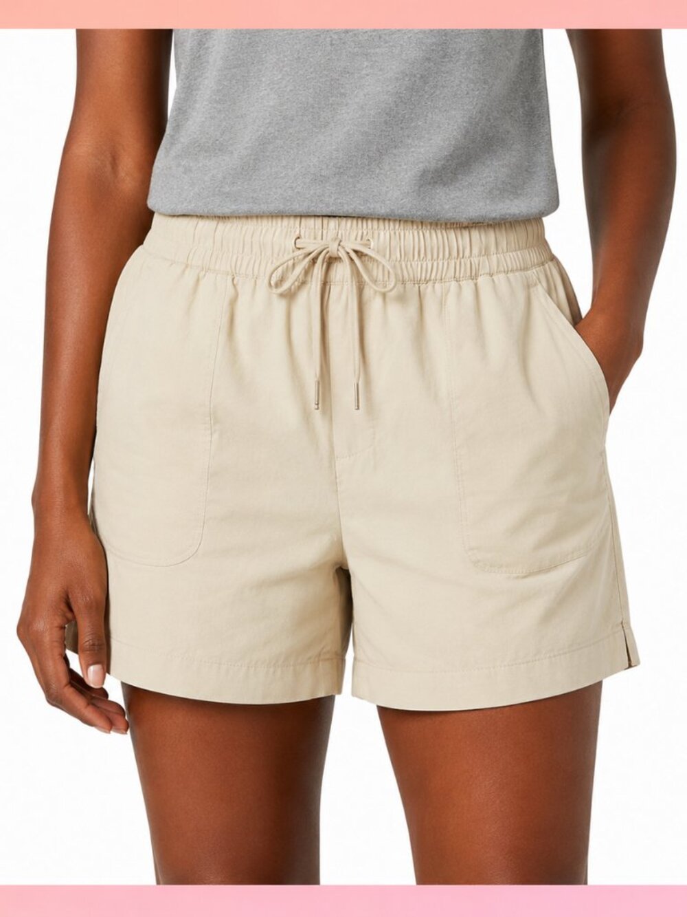 Columbia Women's Beige Shorts - Size 8